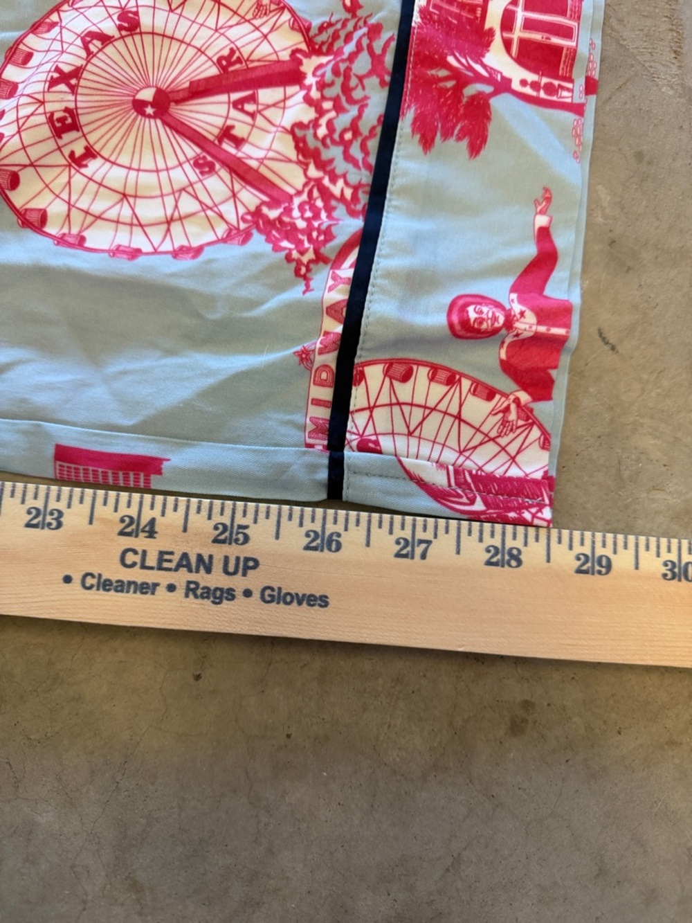 Katie Kime DALLAS TOILE PAJAMA PANTS SET - Picture 7 of 9